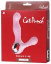 JAPANTOYZ CatPunch E ENEMA VIBE Pink High Quality and Low Price Vibrator Japanese Massager