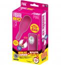 A-ONE "VIBRAL BIG Pink" High Power Insertable Vibrator Japanese Massager