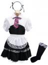 A-ONE Japanese Maid Clothes Costume Set for Otokonoko Guys