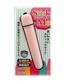 A-ONE "Stick Me Pink" Mini-size Stick Type Vibrator Japanese Massager