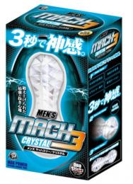 A-ONE "Mens MACH 3" CRYSTAL Edition / Onahole Japanese Masturbator