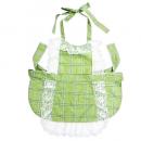 A-ONE Japanese Apron Green For "LOVE BODY COCO"