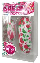 DREAM-EDGE "Dream Rotor 12 ROSE" 12 Pattern Vibration Japanese Massager