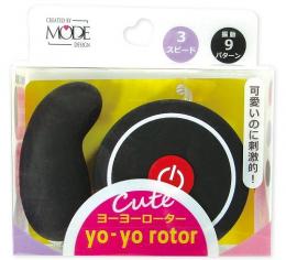 MODE-design "Yo-Yo Rotor Black-Red" Japanese Cute Shaped Rotor