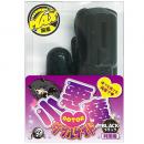 A-ONE "Sweet Devil" Double Side Vibrator Black Japanese Massager