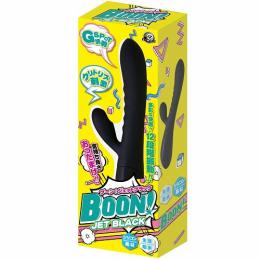 A-ONE "Boon ! JET BLACK" 12 Step Vibration Japanese Massager