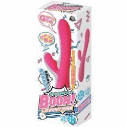 A-ONE "Boon ! LOVELY PINK" 12 Step Vibration Japanese Stylish Massager