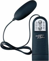 NipporiGift "Smash Bitz Black" Silky Touch Surface Finished Vibrator Japanese Massager