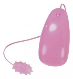 NipporiGift "MameKorori Single Pink" With Wartsack Vibrator Japanese Massager